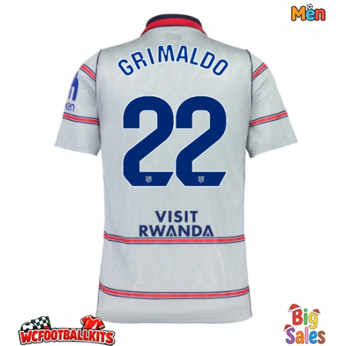Atletico Madrid Alejandro Grimaldo #22 Replica Third Stadium Shirt 2026-27 Short Sleeve